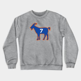 NY GOAT - 7 - Orange Crewneck Sweatshirt